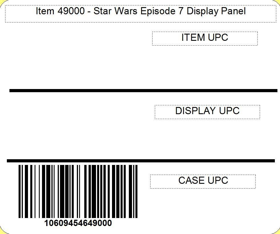 Star Wars™ Episode 7 Display Panel