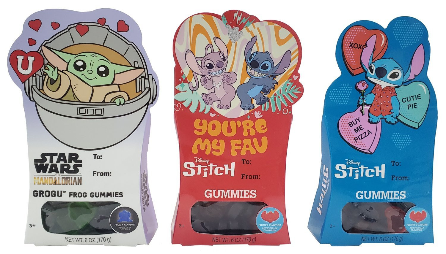 ©Disney Assorted Valentine Gummy Boxes