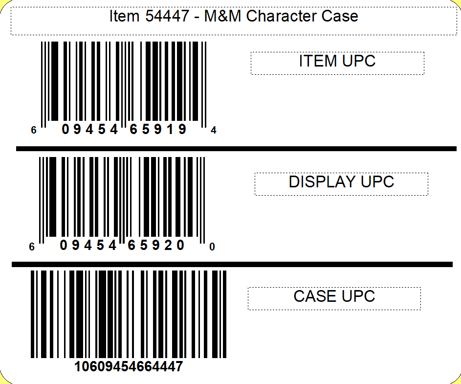M&M'S® M&M'S® Character Case, (2) 12ct