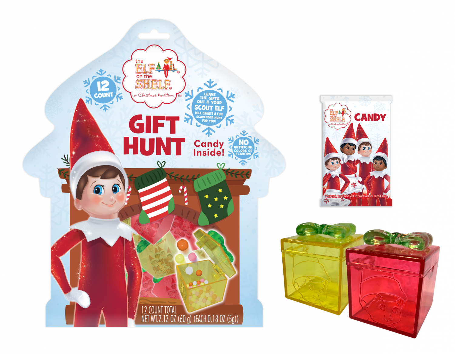 The Elf on the Shelf® Candy Hunt, 12ct bag