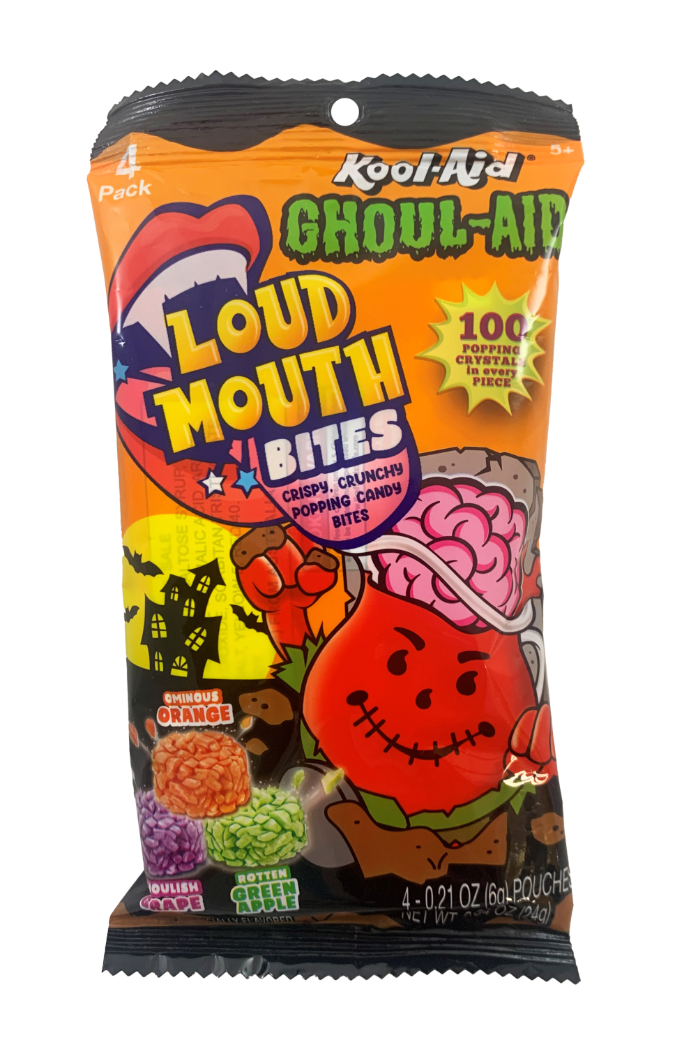 Kool-Aid Ghoul-Aid 12Pc. Loud Mouth Bites Peg Bag