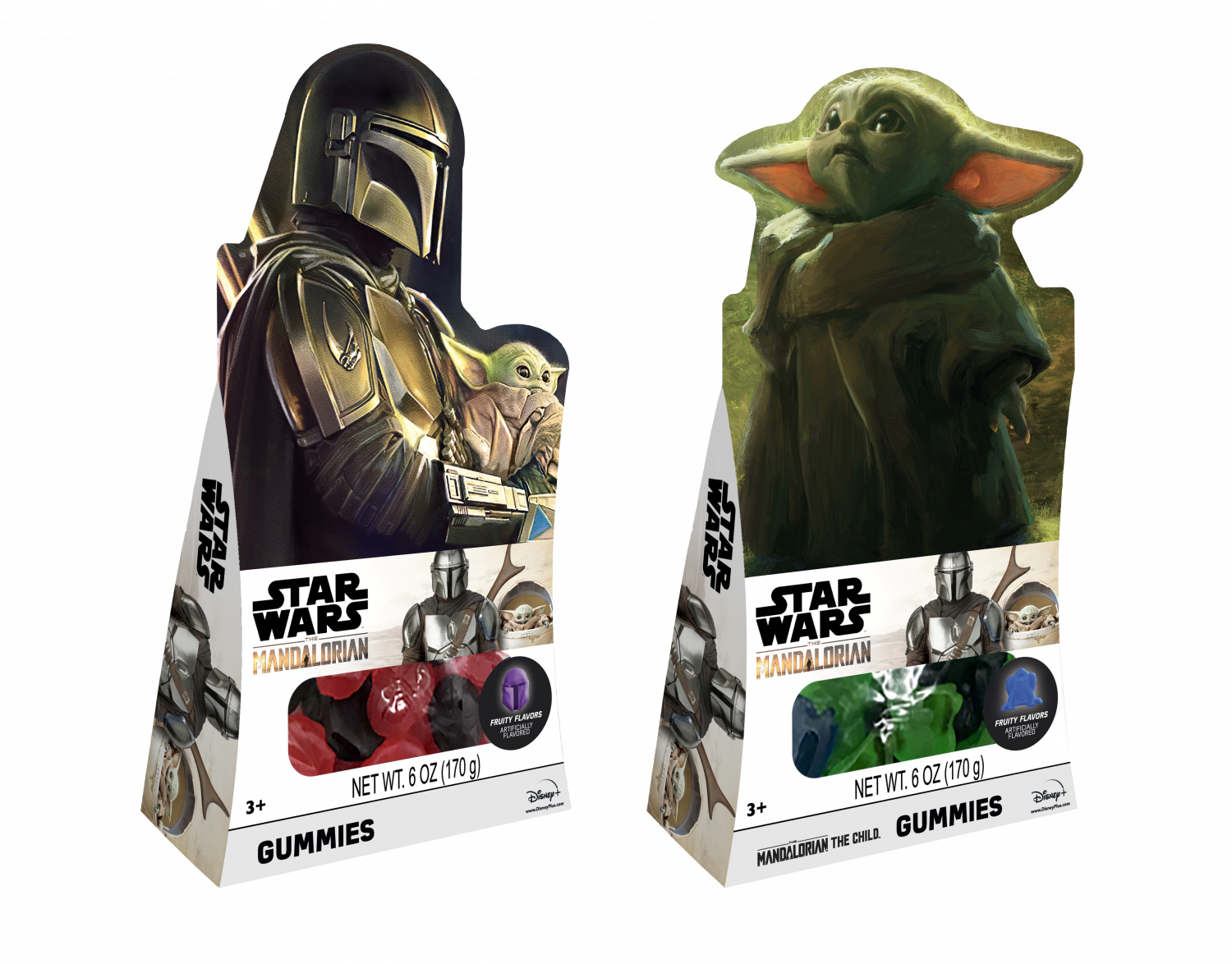Star Wars Mandalorian THE CHILD pack of fruity flavor gummies FAST SHIPPING!!! 