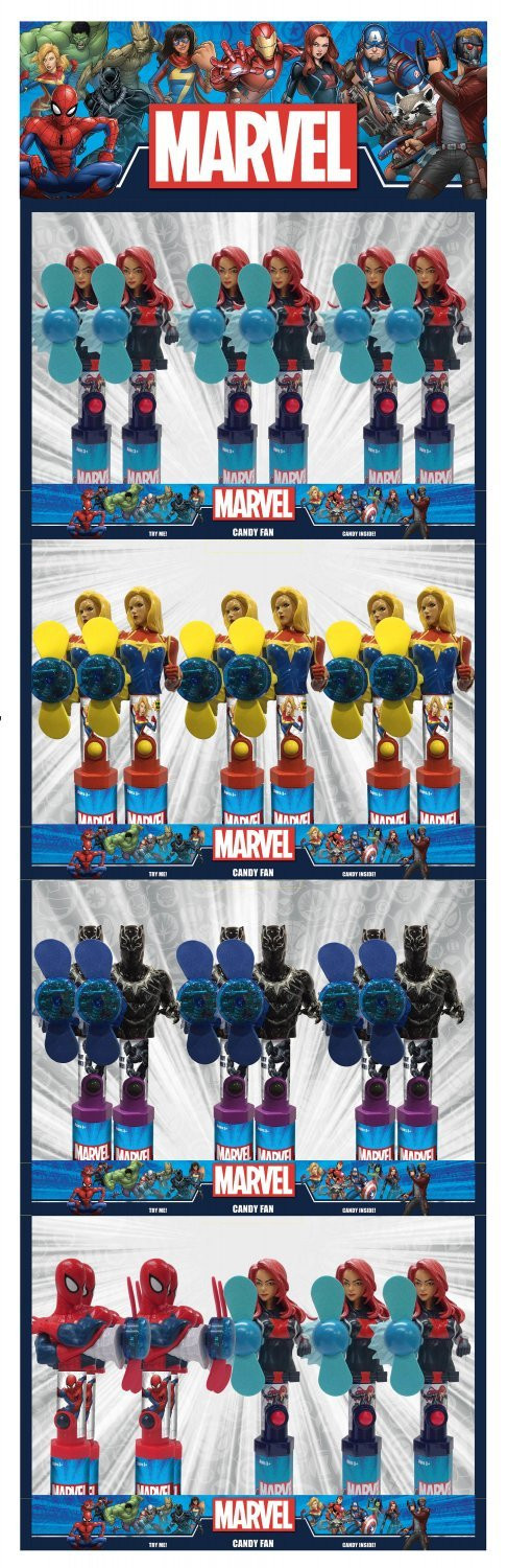 Marvel Avengers Fan Display Panel, 25ct