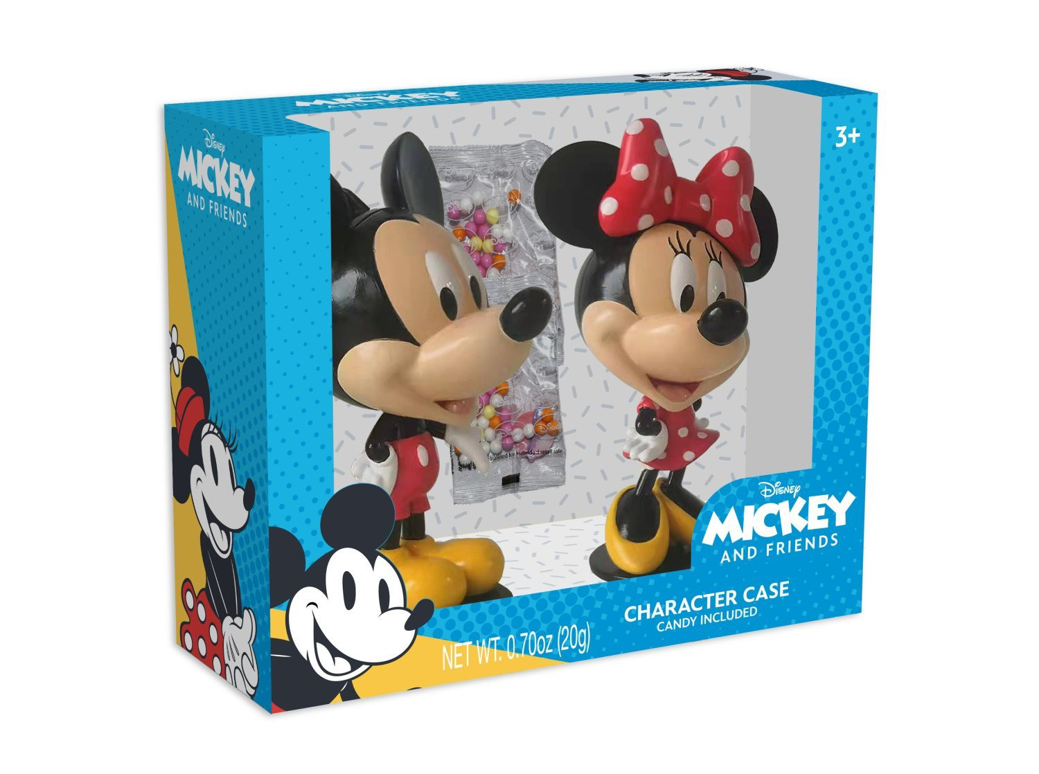 ©Disney Mickey & Minnie Candy Character Case 2-pack