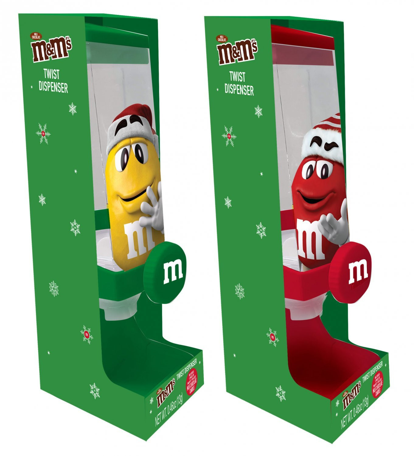 M&M'S® Christmas Twist Dispenser