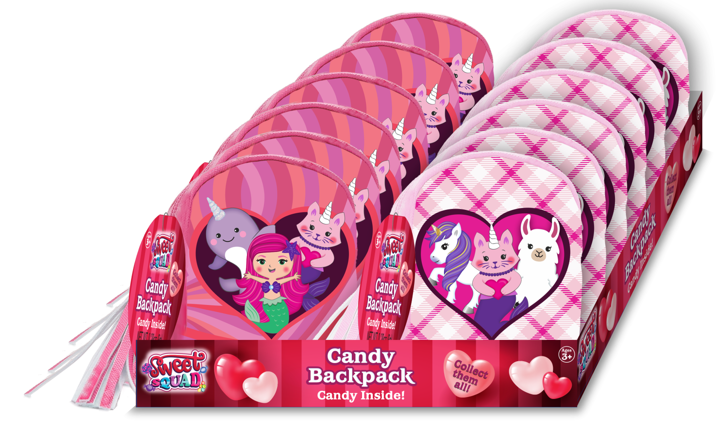 CandyRific  Sweet Squad Valentine Mini Backpack