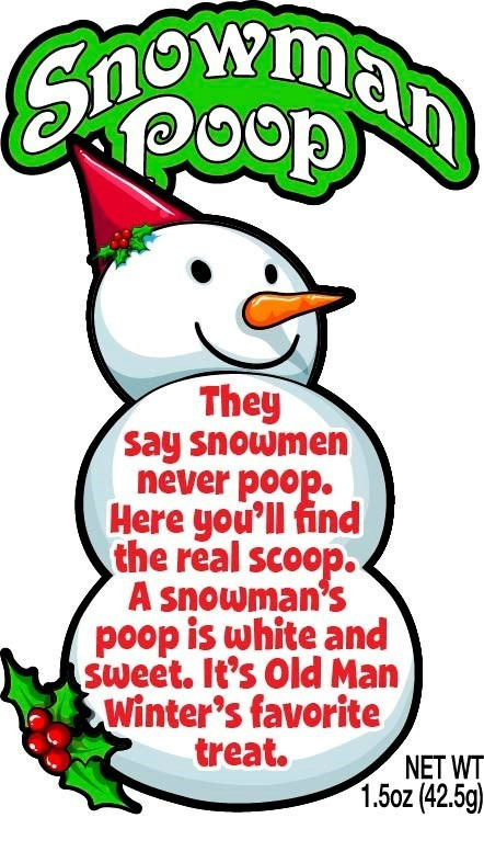 CandyRific  Snowman Poop