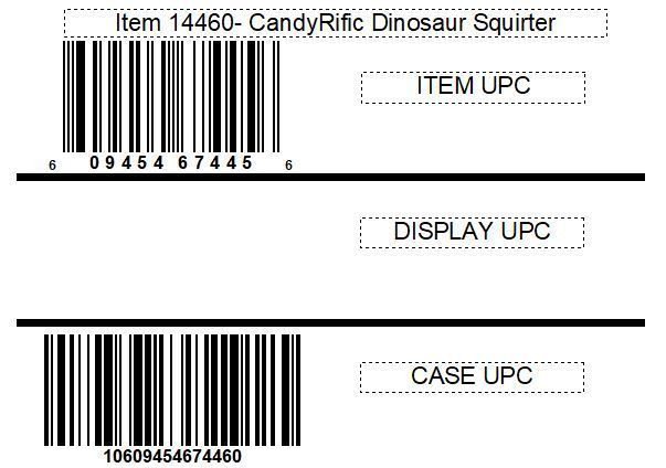 CandyRific  Dinosaur Water Squirter