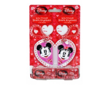 ©Disney ©Disney "Best Friends Forever" Keychain with candy