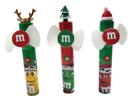 M&M'S® Christmas Tube Fan