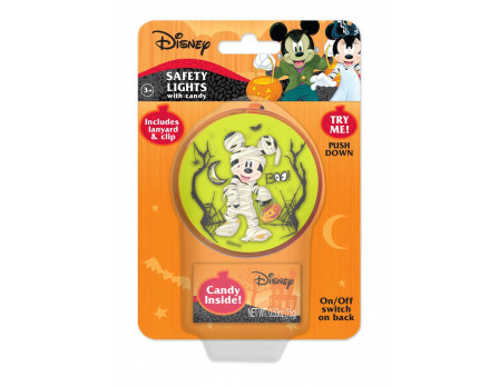 ©Disney ©Disney Halloween Mickey & Minnie Safety Light