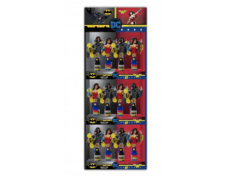 Warner Bros.  Batman & Wonder Woman Display Panel, 24ct