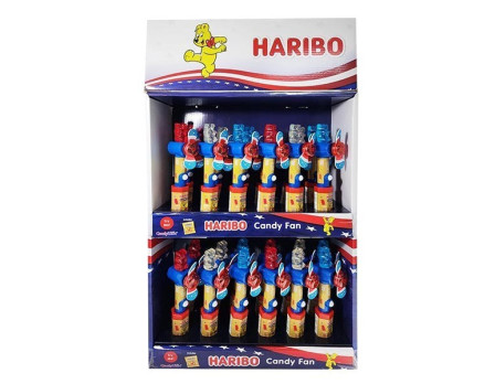 Haribo® Red, White & Blue Fan Display Panel