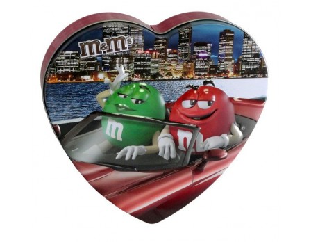 M&M'S® M&M'S® Large Heart Tin Combo Case