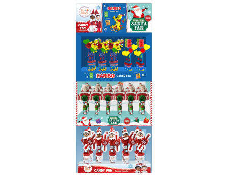 Haribo® Christmas Fan Display Panel