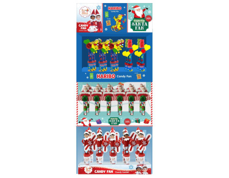 Haribo® Christmas Fan Display Panel