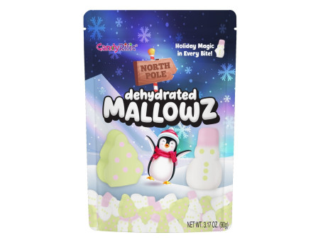 CandyRific  Christmas Shaped Dehydrated Mallowz Bag