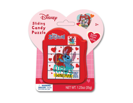 ©Disney Stitch Heart Shaped Candy Sliding Puzzle