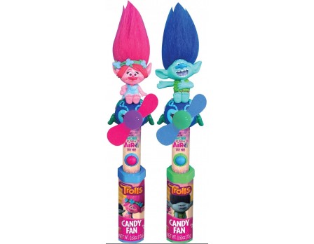 Dreamworks Trolls Character Fan, 2/12ct