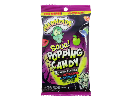 Warheads Halloween 4Pk. Popping Candy